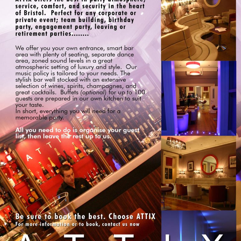 Bar Antix Park Street Bristol Blog Promotion
