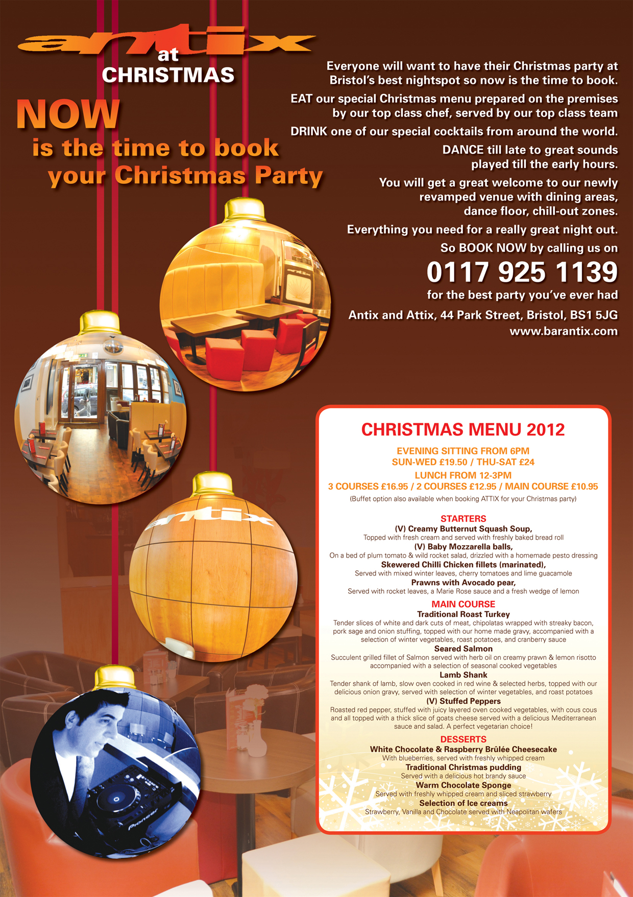 Bar Antix Park Street Bristol Blog Promotion