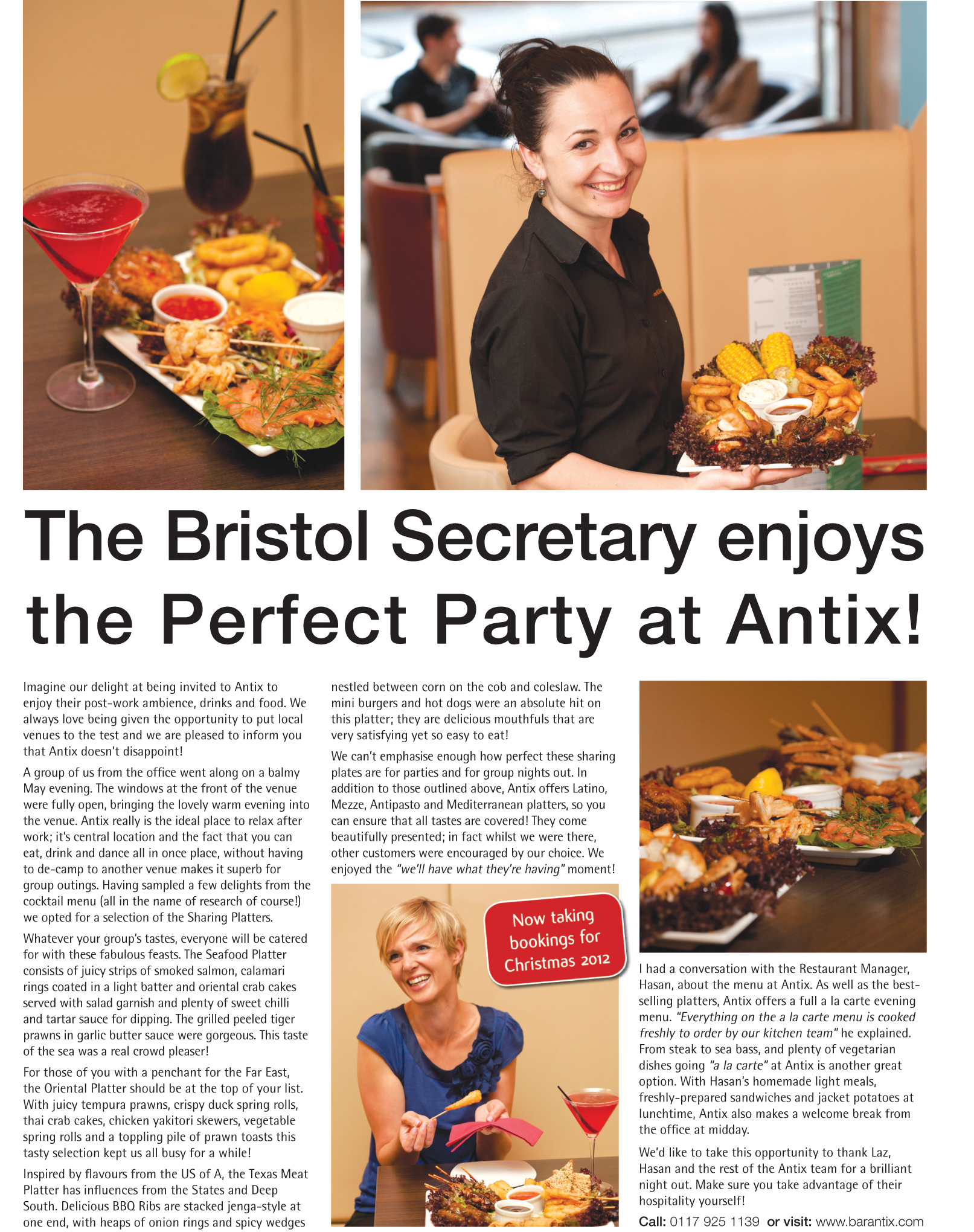 Bar Antix Park Street Bristol Blog Promotion