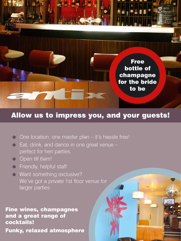 Bar Antix Park Street Bristol Blog Promotion